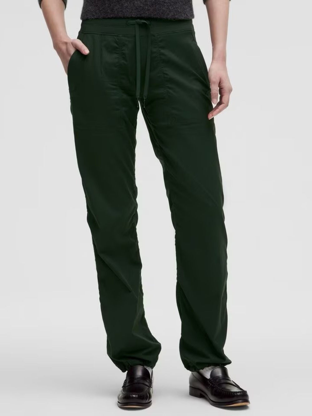 Lululemon Dance Studio Mid Rise Pant Rainforest Green 2025 LW5ENOR 10
